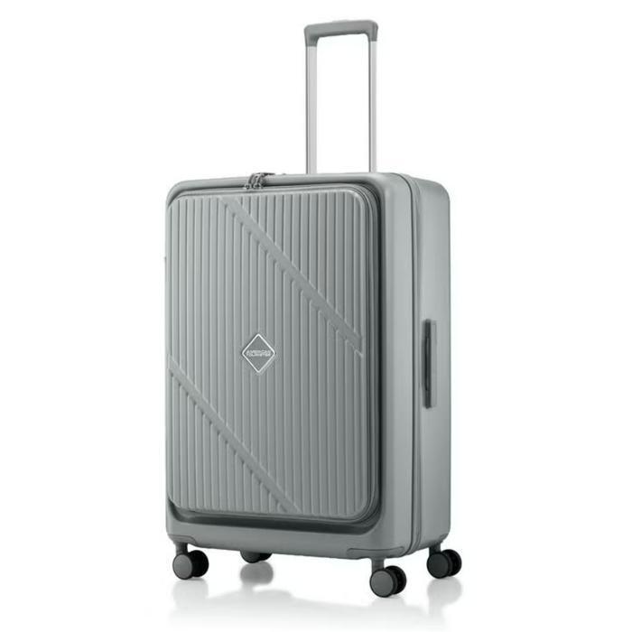 American Tourister Savezone07 Cognac VELOX Velock 28 inch carrier front open cargo TSA lock UN838008