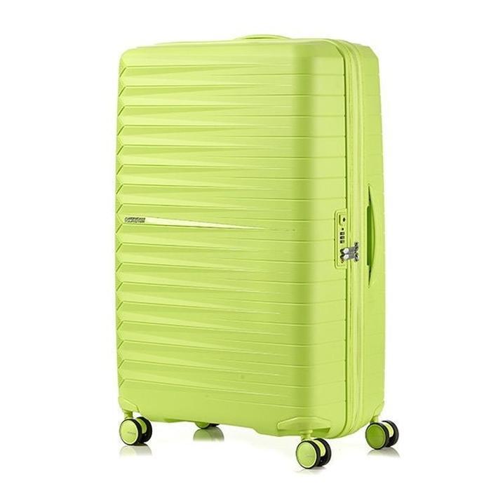 American Tourister Savezone 07 3.9KG Lightweight 29in Eye-catching Cargo Carrier Lime Expandable Dua