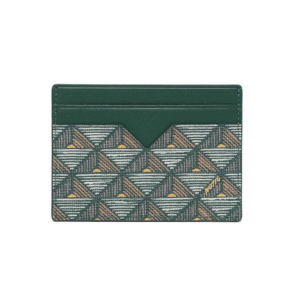Notig Pyramid Pattern 2-piece Wallet Green OKF1ACP5102E1