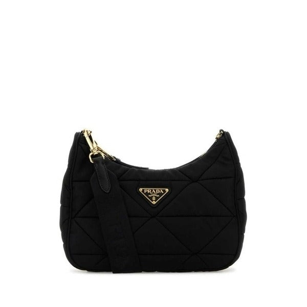 Laurèl Prada Filled Linen Shoulder Bag 1BC151 VD9M RDJN F0632
