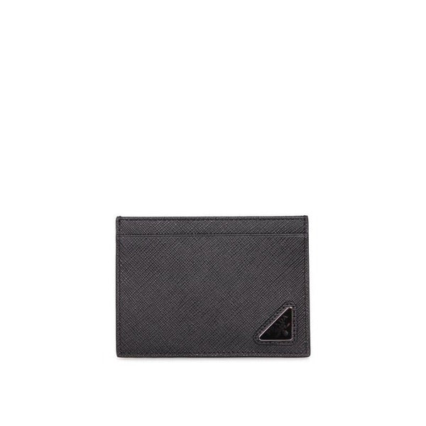 Rafia Prada Leather Card Wallet 2MC130 QHH F0002