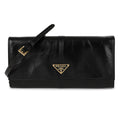 La Prima Prada Shoulder Strap Leather Wallet 1MT036-2CYR-F0002