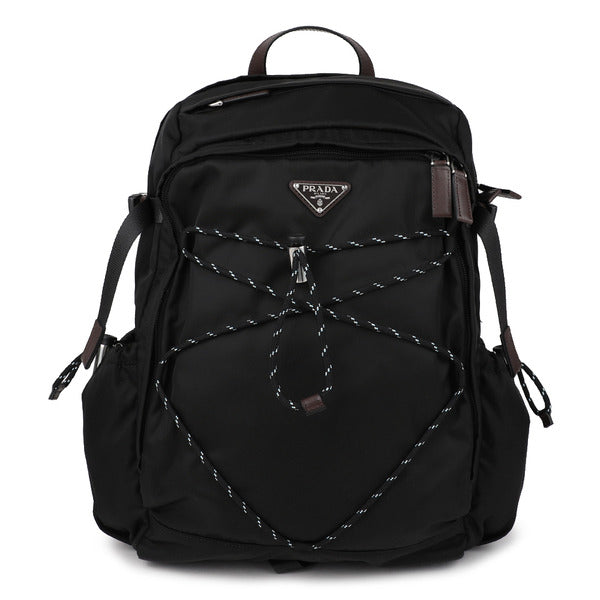 La Prima Prada Speedrock Nylon Leather Backpack 2VZ122-2DMG-F0002-OOO