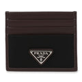 Lafemme Prada triangle logo card case 2MC025-2DW3-F0002