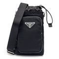 Prada nylon triangle logo crossbody 2ZH155-2DMI-F0002