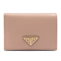 Prada Leather Triangle Logo Wallet 1MV021-QHH-F0236