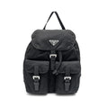 Rafia Small Leather Backpack PRADA 1BZ677-RV44-F0002