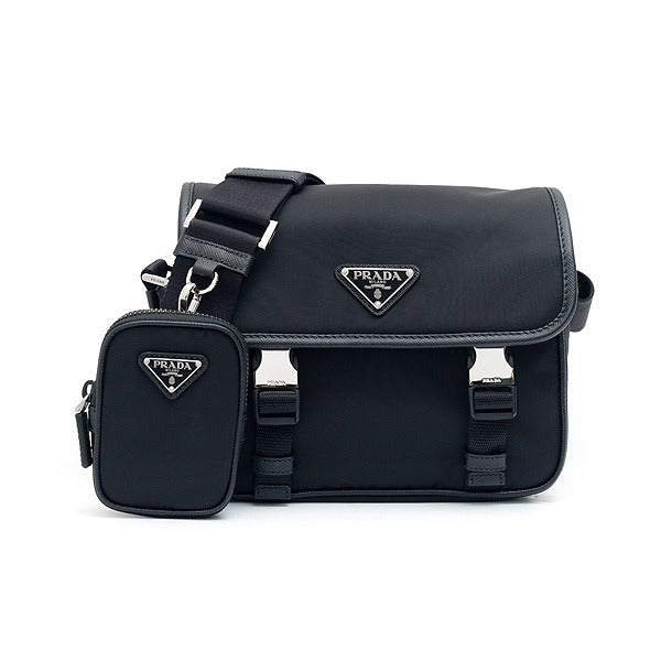 Prada linen crossbody bag 2VD034-2DMH-F0002