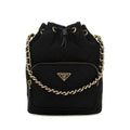 Prada Reediion 1995 Chain Leather Shoulder Bag 1BH038 2AOS F0002