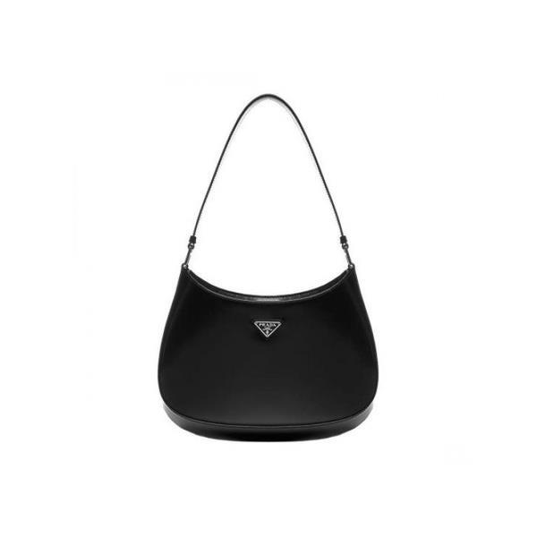 Lafraima Prada Cleo Brushed Leather Shoulder Bag 1BC499 OOO ZO6 F0002