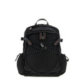 Lafryma Prada Speedlock Linen and Leather Backpack 2VZ122 2DMG V OOO F0002