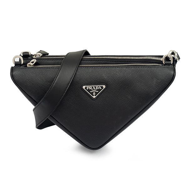 Prada Leather Shoulder Bag Saffiano 2VH157-2FOQ-F0002