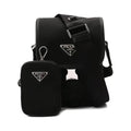 Lafirma Prada RENYLON leather crossbody bag 2VD043 2DMH F0002