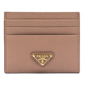 Lauriema PRADA Saffiano Triangle Logo Card Wallet 1MC025-QHH-F0236