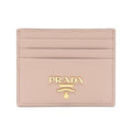 PRADA sapien metal logo card wallet 1MC025-QWA-F0236