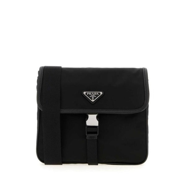 Laurie Prada Linen Saffiano Leather Shoulder Bag 2VD077 2DMH F0002