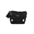 Lafuma Prada Linen Calf Leather Shoulder Bag 2VD066 2DMG F0002