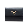 Prada Raffia Leather Logo Purse 1MH025 QWA F0002