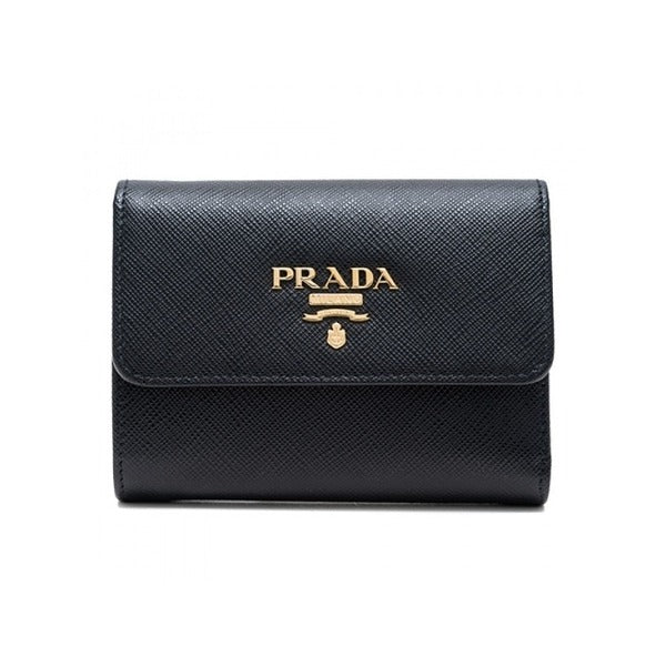 Prada Raffia Leather Logo Purse 1MH025 QWA F0002