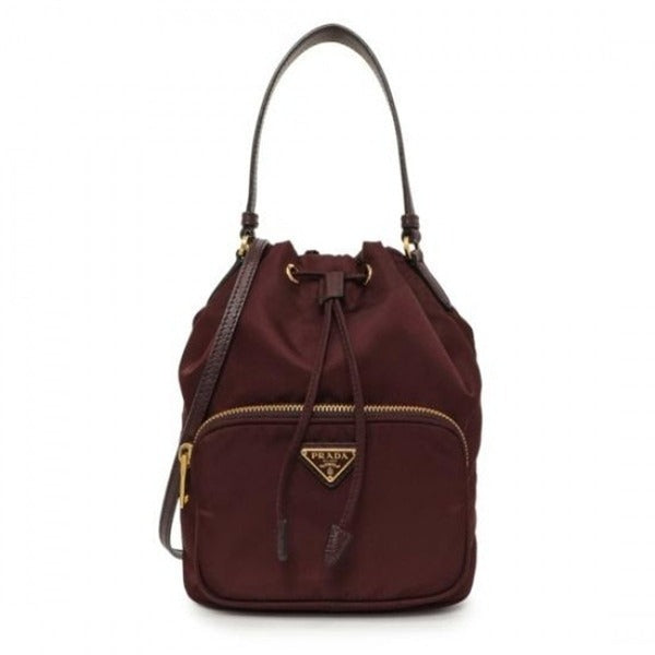 Laurèlle Prada Duo Leather Bucket Bag 1BH038 RV44 F0007