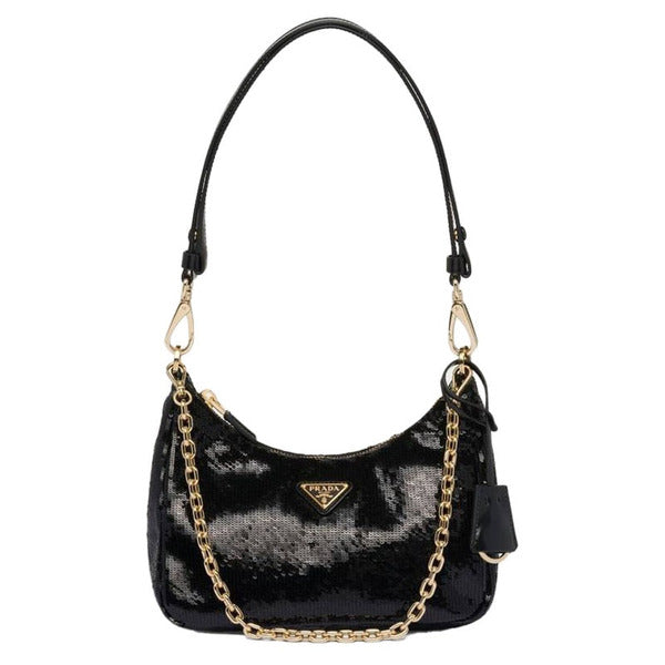 Lafryma Prada Reedition Leather Sequined Mini Bag 1BC204 2CXF F0002
