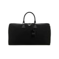 Laurie Prada Linen Brushed Leather Duffle Bag 2VC018 789 F0002