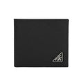 La Prima Prada Saffiano Tri Angle Men's Card Wallet 2MO738 QHH F0002