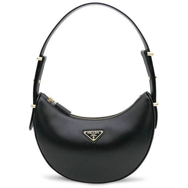 La Prima Prada Arque Leather Shoulder Bag 1BC194 ASK F0002