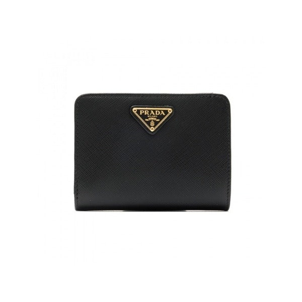 La Prima Prada Saffiano Triangle Logo Card Wallet 1ML018 QHH F0002