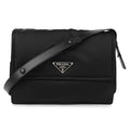 Raflere Prada Traveler Medium Rainproof Fleece Shoulder Bag 1BD255-RDLN-F0002-OOO