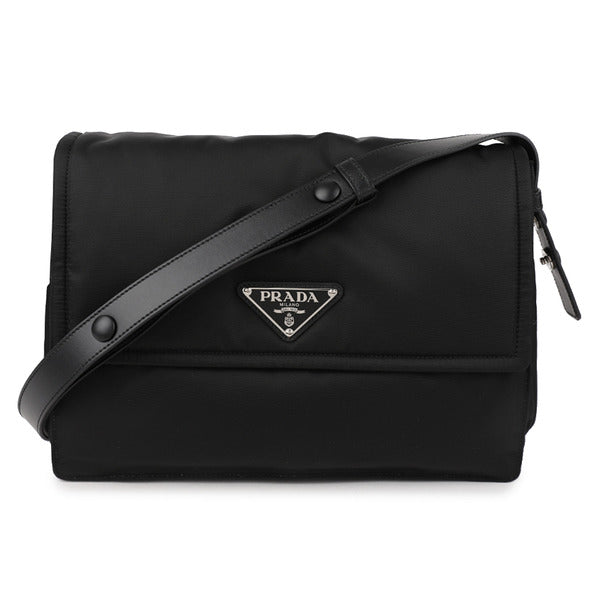 Raflere Prada Traveler Medium Rainproof Fleece Shoulder Bag 1BD255-RDLN-F0002-OOO