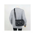 Lafema Prada Linen Calf Leather Shoulder Bag 2VD769 XLO 2DMH F0002