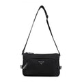 Lafraima Prada Medium Nylon and Saffiano Leather Shoulder Bag 2VH192 VOOO 2DMG F0002