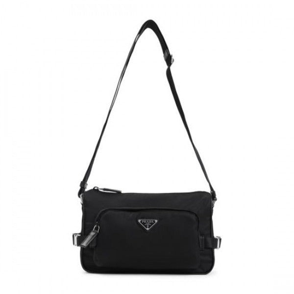 Lafraima Prada Medium Nylon and Saffiano Leather Shoulder Bag 2VH192 VOOO 2DMG F0002