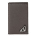 Rafia Prada Saffiano Leather Card Holder 2MC101-QHH-F0170