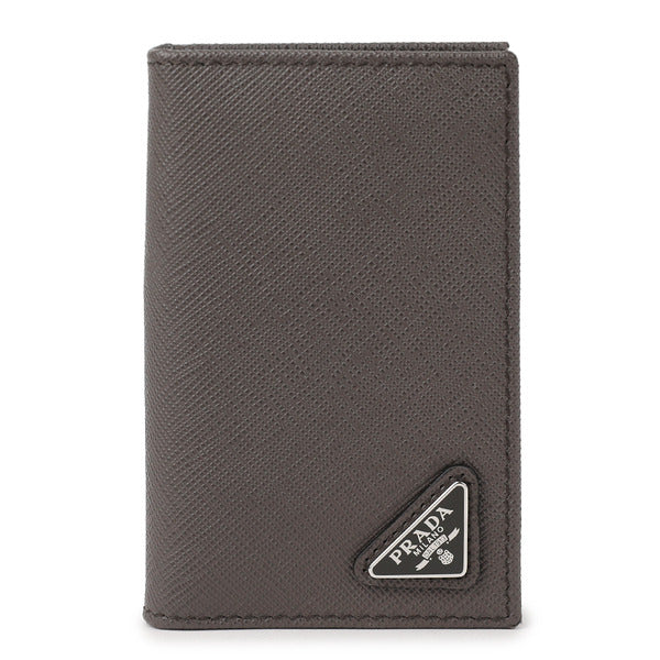 Rafia Prada Saffiano Leather Card Holder 2MC101-QHH-F0170