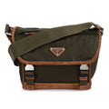 Lafryma Prada Medium Linen Suede Shoulder Bag 2VD066-384-F041O-OBF