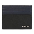 Rafia Prada Sapienza Leather Card Holder 2MC025-2FPJ-F0G52