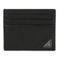 Lafrema Prada Vitello Grain Triangle Logo Card Wallet 2MC223-2CB2-F0002