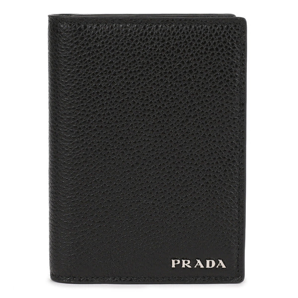 Lufryma Prada Grain Leather 3-compartment Card Wallet 2MC069-2CGS-F0002