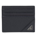 Lafema Prada Vittelino Grain Triangle Logo Card Wallet 2MC223-2CB2-F0216