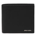 La Prima Prada Micro Grain Logo Coin Wallet 2MO738-2CGS-F0002