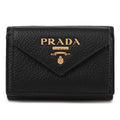 Laprima Prada Leather Mini 3-fold Card Holder 1MH021-2E3A-F0002