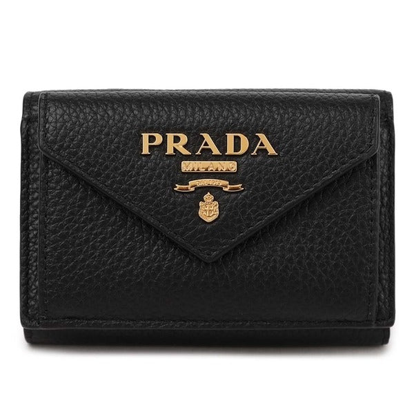 Laprima Prada Leather Mini 3-fold Card Holder 1MH021-2E3A-F0002