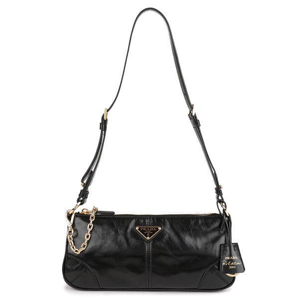 Lavra Prada Reedition 2002 Medium Leather Shoulder Bag 1BC221-2CYR-F0002-OOM