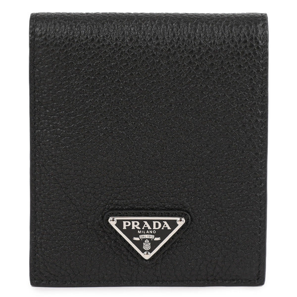 Rafia Prada leather card wallet 2MO513-2E54-F0002