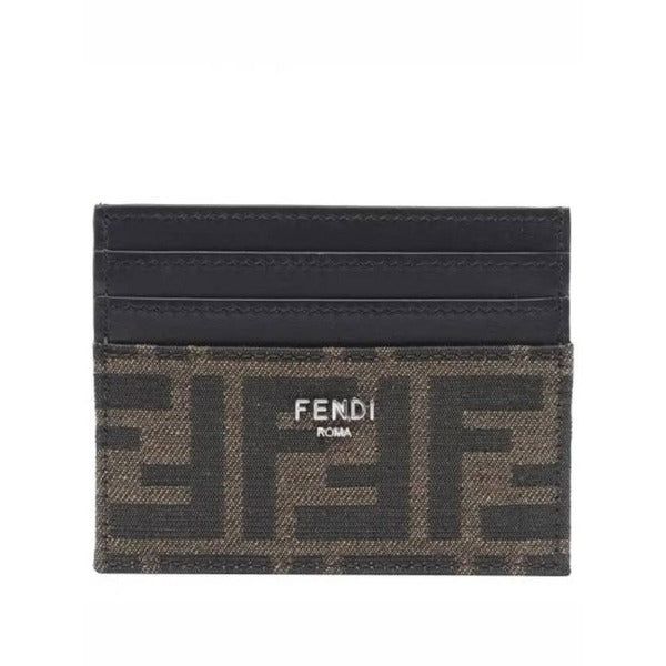 Raphila Penji FF Squared Leather Card Holder Square 7M0164 ALWK F0L3T