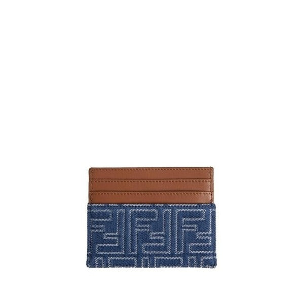 Lavryma Fendi card case jacard FF denim holder 7M0164 AUGO F1SCG