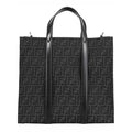 La Prima Fendi FF Fabric Shopper Bag 7VA390 AG0M F0NPN