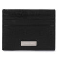 Rafia Fiera Black Credit Card Wallet 66-1201 NERO 766003